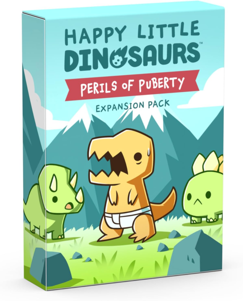 - Happy Little Dinosaurs Base Game - Competitive Sabotage Funny Card Game for Kids, Teens, Adults - 2-4 Players, Hand Management - Image 9