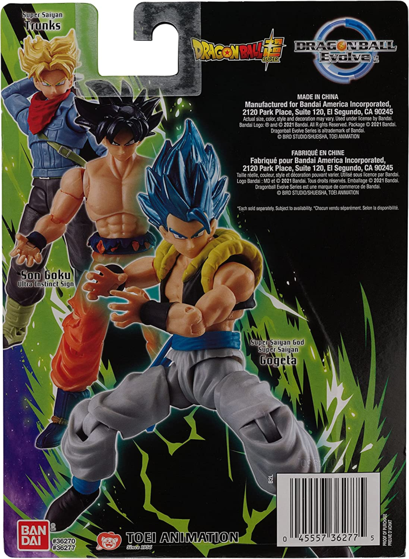 America - Dragon Ball Evolve 5 Action Figure Super Saiyan Blue Gogeta - Image 10