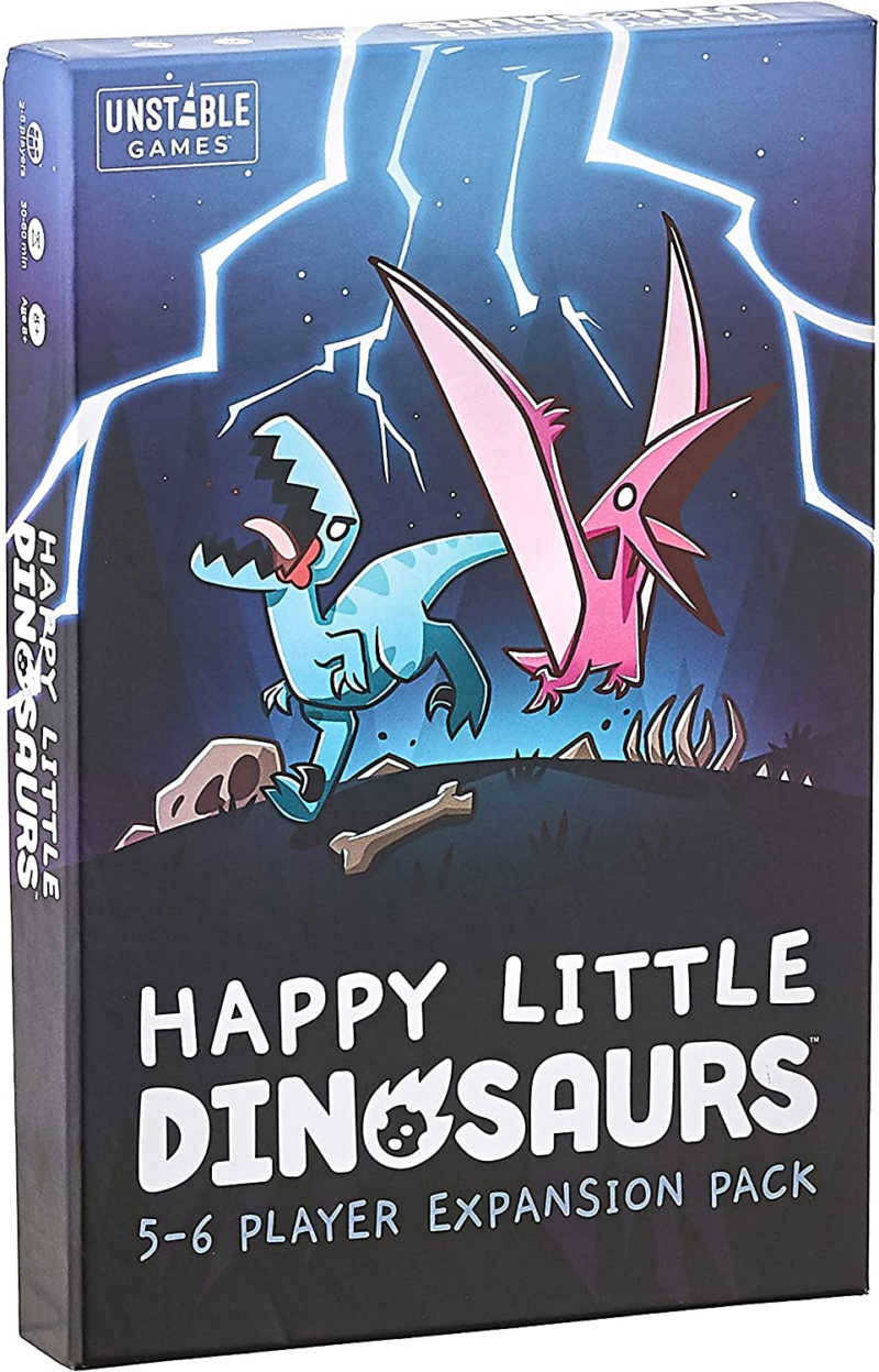 - Happy Little Dinosaurs Base Game - Competitive Sabotage Funny Card Game for Kids, Teens, Adults - 2-4 Players, Hand Management - Image 7