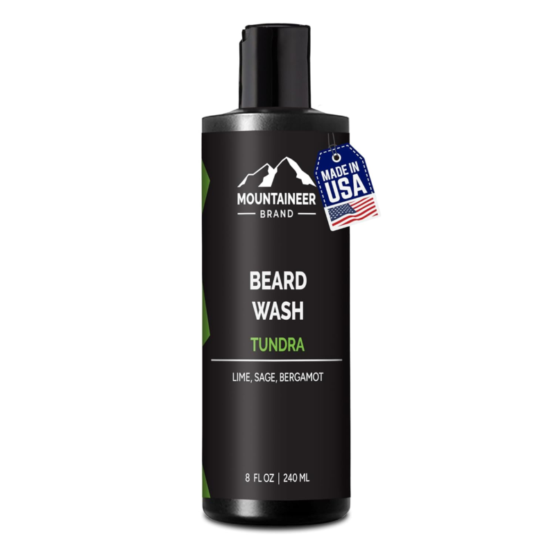 Beard Wash for Men | 100% Natural Beard Shampoo | Thick Cleaning Softening Lather for Hair and Skin | Hydrate and Detangle | Grooming Treatment | Timber Scent 8Oz - Image 10