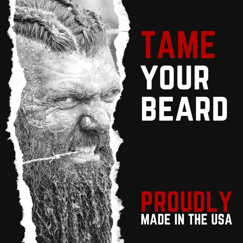 Mad Viking Beard Co. - Premium Beard Oil for All Lengths, All-Natural, Moisturizes Skin, Reduces Beard Itch, Helps Relieve Acne. for a Thicker Fuller Looking Beard. Made in the USA - 2Oz (VALHALLA) - Image 4