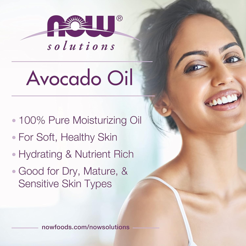 Solutions, Avocado Oil, 100% Pure Moisturizing Oil, Nutrient Rich and Hydrating, 16-Ounce - Image 4