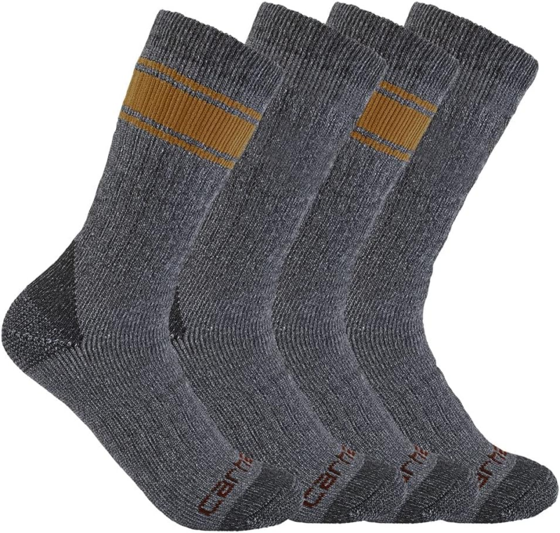 Men'S Heavyweight Crew Sock 4 Pack - Image 2